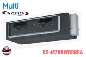dan-lanh-dieu-hoa-Multi-Panasonic-am-tran-noi-ong-gio-2-chieu-Inverter-21000BTU -CS-MZ60WD3H8A